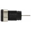 TRU COMPONENTS MP-32 schwarz bezpečnostní vestavná zásuvka 4 mm zásuvka, rovná Ø pin: 4 mm černá 1 ks Bulk