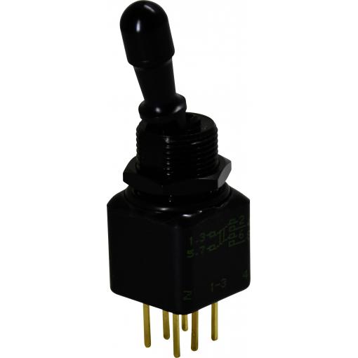 APEM 12246-2VX778 12000X778 Serie páčkový spínač 1x zap/zap s aretací 1 ks Piece