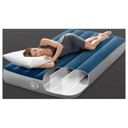 Intex 64187NP Nafukovací postel (d x š x v) 191 x 99 x 25 cm modrá