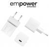 PanzerGlass empower USB nabíječka, USB Power Delivery (USB-PD) , GaN, Rychlonabíječka, 30 W, USB PD 3.1, Rychlé nabíjení, bílá