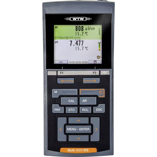 WTW Multi 3620 IDS Víceúčelový ruční měřící přístroj pH hodnota , redox (ORP) , Kyslík, zakalení, teplota, vodivost