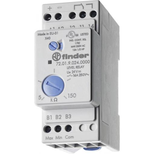 Finder Regulátor hladiny 1 ks 72.01.8.240.5002 Provozní napětí: 250 V