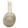 JBL Tune 730BT sluchátka uzavřená (Over Ear) Bez kabelu, Bluetooth® béžová složitelná, regulace hlasitosti