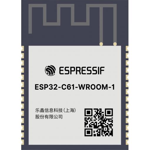 Espressif ESP32-C61-WROOM-1-N8R2 WiFi modul WiFi/Bluetooth Modul ESP32-C61 Tape on Full reel