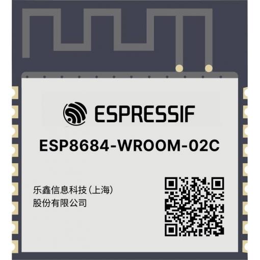 Espressif ESP8684-WROOM-02C-N4 WiFi modul WiFi/Bluetooth Modul ESP8684 Tape on Full reel