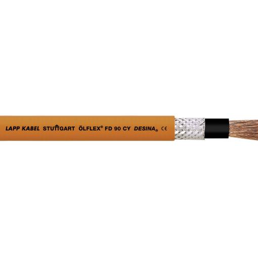 LAPP 26667/500 kabel pro energetické řetězy ÖLFLEX® FD 90 CY 1 x 150 mm² oranžová 500 m