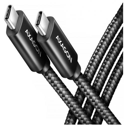 AXAGON BUCM4X-CM05AB Přepínač USB-C® (USB 3.2 Gen 2) USB 4, USB-C® USB 3.2 Gen2, USB 4.0 UHD BUCM4X-CM05AB