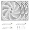 TRYX TRYX ROTA SL ARGB Reverse Lüfter - 3er-Pack, 120mm, weiß PC větrák s krytem