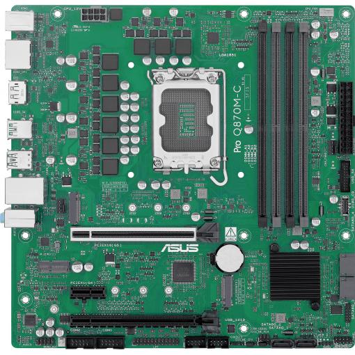 Asus 90MB1KEP-M0EAYC Základní deska Socket (PC) Intel® 1851 Tvarový faktor Micro-ATX Čipová sada základní desky Q870