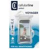 Cellularline pouzdro s okénkem Universal Universal transparentní, bílá S poutkem na ruku, S poutkem pro zavěšení, vodotěsný FINECGALS25T