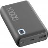Cellularline CELLULARLINE - Power Bank ESSENCE Turbo 10000 Black - Batterie powerbanka Li-Ion, 10000 mAh, microUSB, USB-A, USB-C®, černá