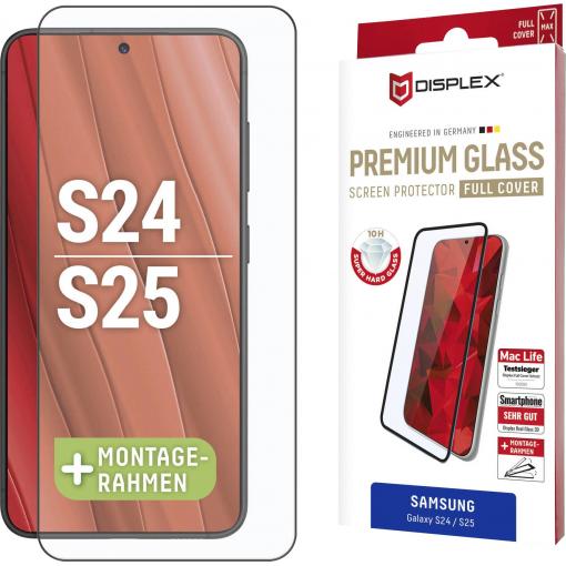DISPLEX ochranné sklo na displej smartphonu Samsung Galaxy S25 1 ks Chránící proti otiskům prstů 01897