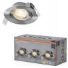 OSRAM HOMELIGHTING 4099854595554 stropní lampa, LED stropní reflektor, saténovo-niklová