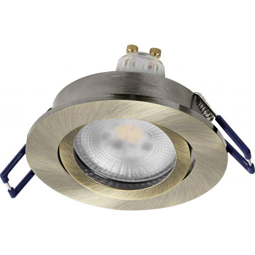 OSRAM HOMELIGHTING 4058075853539 stropní lampa, LED stropní reflektor, LED, GU10, Bronzově zelená