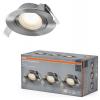 OSRAM HOMELIGHTING 4099854595721 stropní lampa, LED stropní reflektor, saténovo-niklová