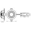 OSRAM HOMELIGHTING 4099854595707 stropní lampa, LED stropní reflektor, Bronzově zelená