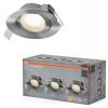 OSRAM HOMELIGHTING 4099854595639 stropní lampa, LED stropní reflektor, saténovo-niklová