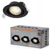 OSRAM HOMELIGHTING 4099854595868 stropní lampa, LED stropní reflektor, černá