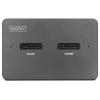 Digitus USB-C® dokovací stanice Stazione di docking USB-C 3.2 Gen2 per SSD M.2 Duo NVMe e SATA (max. 2x 4 TB) co