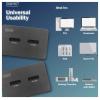 Digitus USB-C® dokovací stanice Stazione di docking USB-C 3.2 Gen2 per SSD M.2 Duo NVMe e SATA (max. 2x 4 TB) co