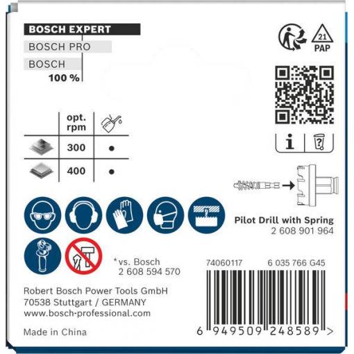 Bosch Accessories 2608901960 2608901960 vrtací korunka 40 mm osazen tvrdokovem 1 ks