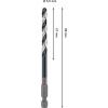 Bosch Accessories 2608577574 2608577574 HSS kovový spirálový vrták Celková délka 98 mm 6,35 mm 1 ks