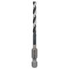 Bosch Accessories 2608577570 2608577570 HSS-G kovový spirálový vrták 4 mm Celková délka 83 mm broušený 6,35 mm 1 ks
