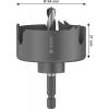 Bosch Accessories 2608594494 2608594494 vrtací korunka 54 mm 1 ks