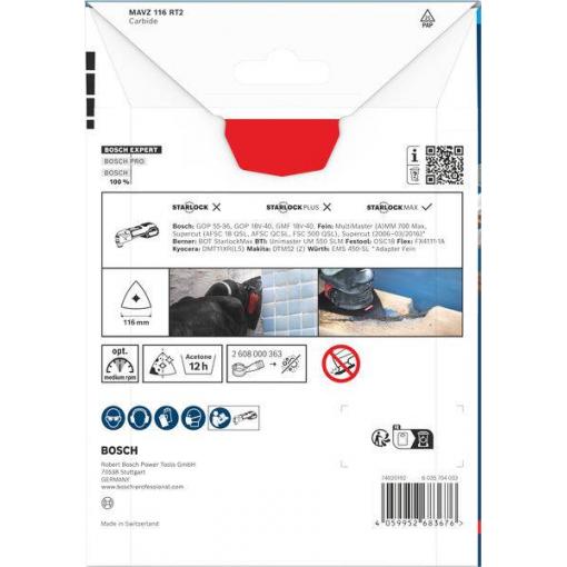 Bosch Accessories 2608902078 2608902078 Carbide-RIFF Brusná destička 1 ks