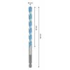 Bosch Accessories 2608902266, 2608902266 Multifunkční vrták, 8 mm, délka 150 mm