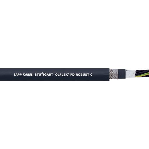 LAPP 26704/500 kabel pro energetické řetězy ÖLFLEX® ROBUST FD C 7 G 0.75 mm² černá 500 m