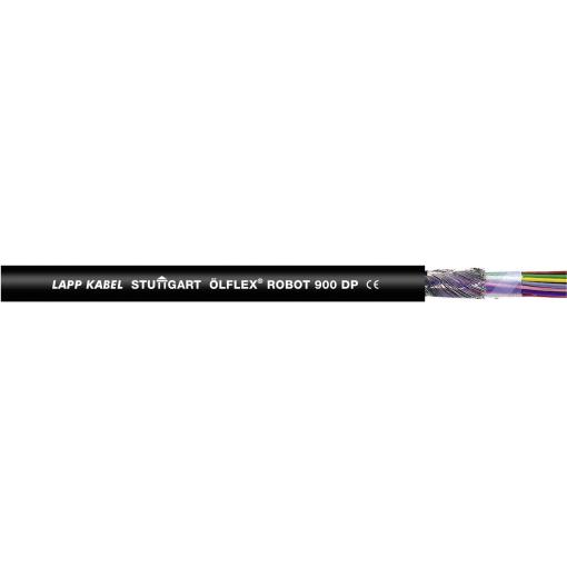 LAPP 28136/1000 kabel pro energetické řetězy ÖLFLEX® ROBOT 900 DP 10 x 0.34 mm² černá 1000 m