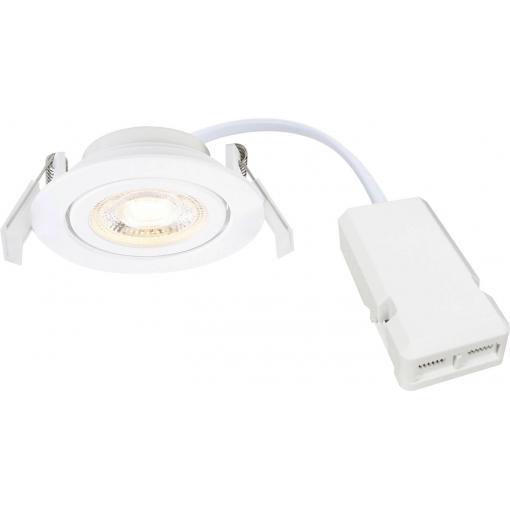 Nordlux 2510300101 Monolo 1-Kit vestavné svítidlo, třída E (A - G), LED, bílá