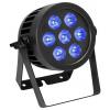 Eurolite IP PAR 7x9W SCL DMX LED reflektor Počet LED: 7 9 W