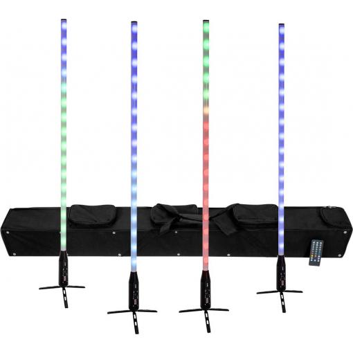 Eurolite 41700400 AKKU Slim Tube AIR Set DMX LED reflektor Počet LED:32 0.25 W