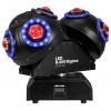 Eurolite 51918826 B-200 Hypno Double Ball DMX LED reflektor Počet LED:8 10 W
