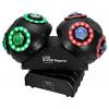 Eurolite 51918826 B-200 Hypno Double Ball DMX LED reflektor Počet LED:8 10 W