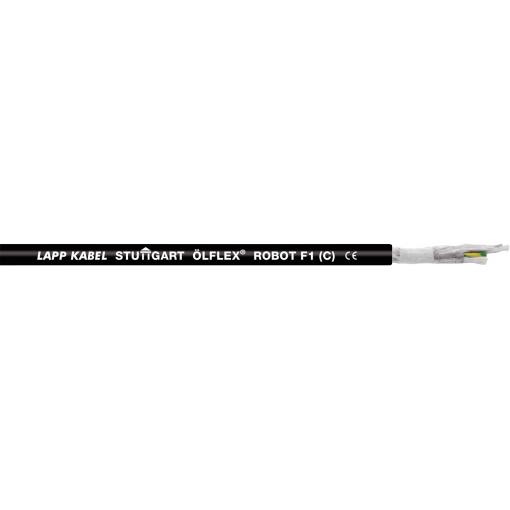 LAPP 29664/1000 kabel pro energetické řetězy ÖLFLEX® ROBOT F1 4 G 1.5 mm² černá 1000 m