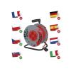 Prodlužovací kabel na bubnu - 4 zásuvky 25m EMOS P194252