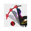 Křeslo herní HUZARO Force 4.7 RGB Mesh