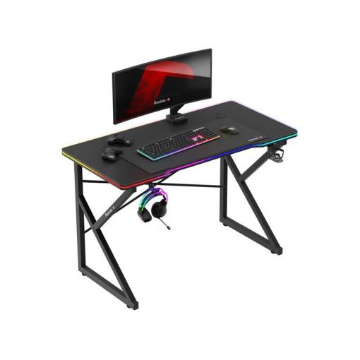 Stůl herní HUZARO Hero 1.7 RGB Black 120cm
