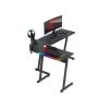 Stůl herní HUZARO Hero 6.0 RGB Black Corner 147cm