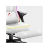 Křeslo herní HUZARO Force 4.6 RGB White Mesh