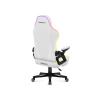 Křeslo herní HUZARO Force 4.6 RGB White Mesh