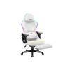 Křeslo herní HUZARO Force 4.6 RGB White Mesh