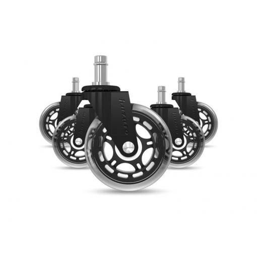 Kolečka na židli HUZARO Casters 2.0 Black