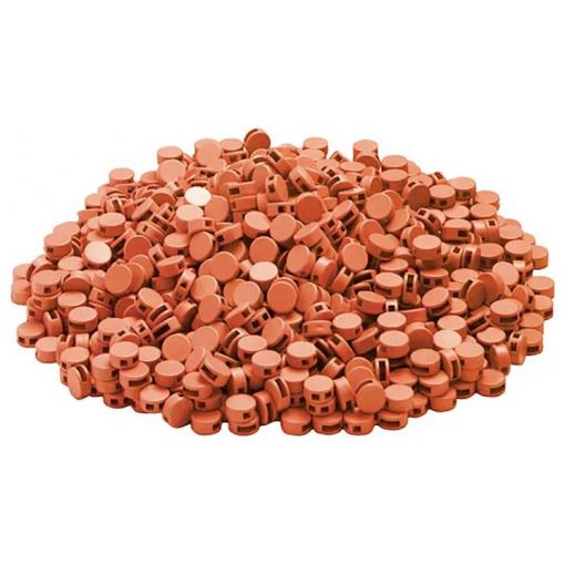 Cimco 140738 Plastová plomba Ø 8 mm, oranžová, 1000 kusů Plastová plomba