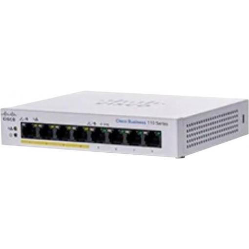 Cisco CBS110-8PP-D-EU CISCO CBS110 Unmanaged 8-port GE síťový switch 8 portů 16 GBit/s funkce PoE