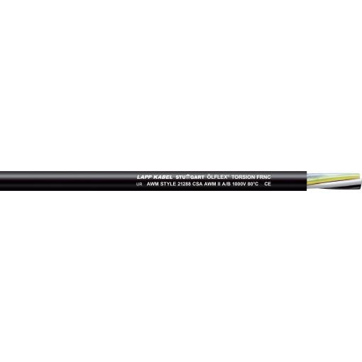 LAPP ÖLFLEX® TORSION FRNC 1150273/1000 řídicí kabel 5 G 1.5 mm², 1000 m, černá