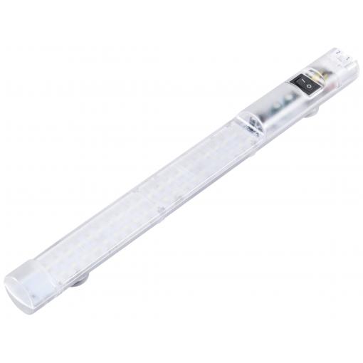 TRU COMPONENTS svítidlo do skříňového rozvaděče TC-LED025-CLM Energetická třída (EEK2021): F (A - G) 8 W 800 lm (d x š x v) 482 x 34 x 32 mm 1 ks
